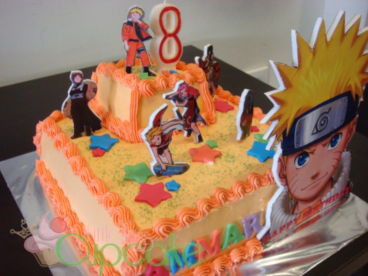 Торт Наруто для мальчика 10 лет