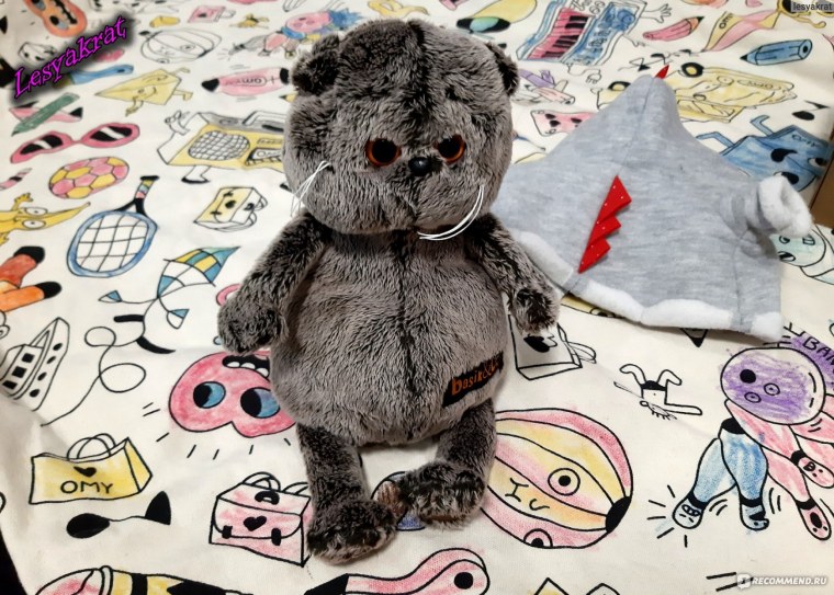 Кот Басик плюшевая революция