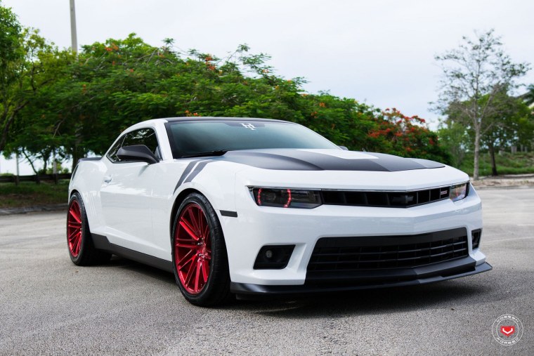 Yellow Chevrolet Camaro SS 2010