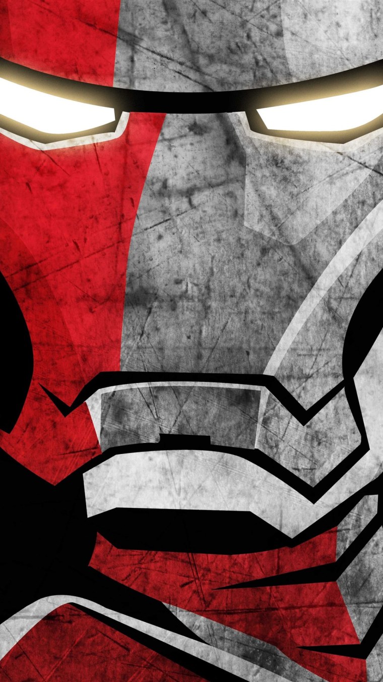 Железный человек обои Минимализм