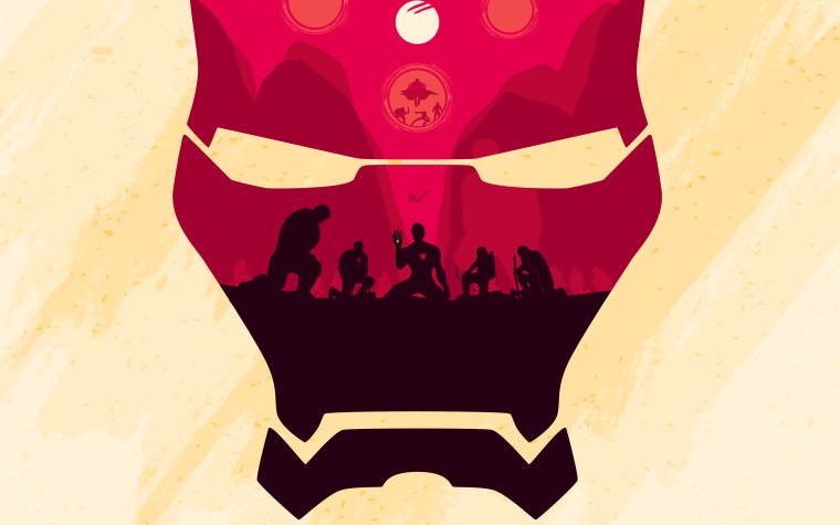 Марвел на черном фоне