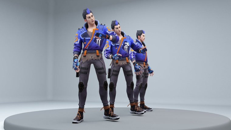 Неон валорант