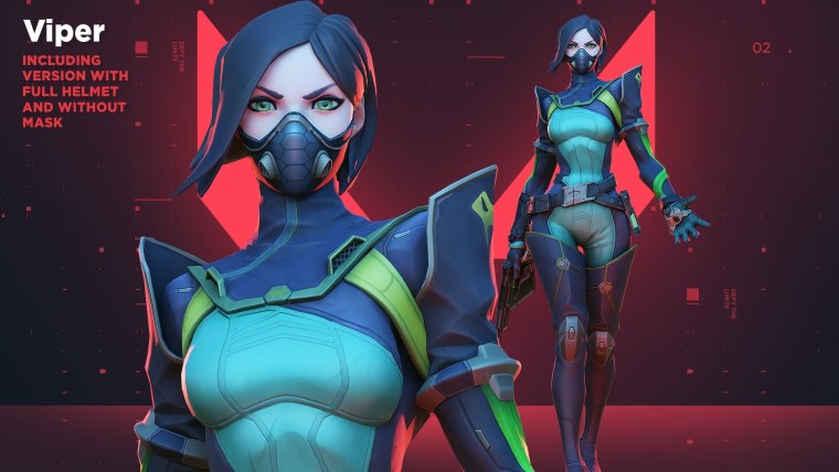 Рейна валорант арт