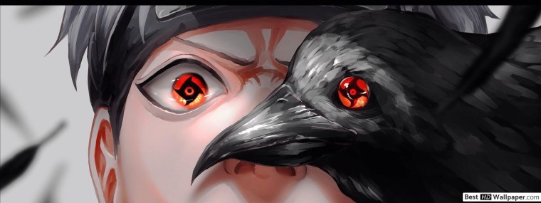 Наруто глаза Шаринган у Наруто