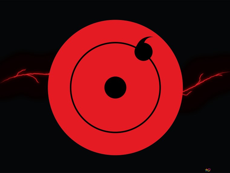 Глаза Наруто Шаринган и Риннеган