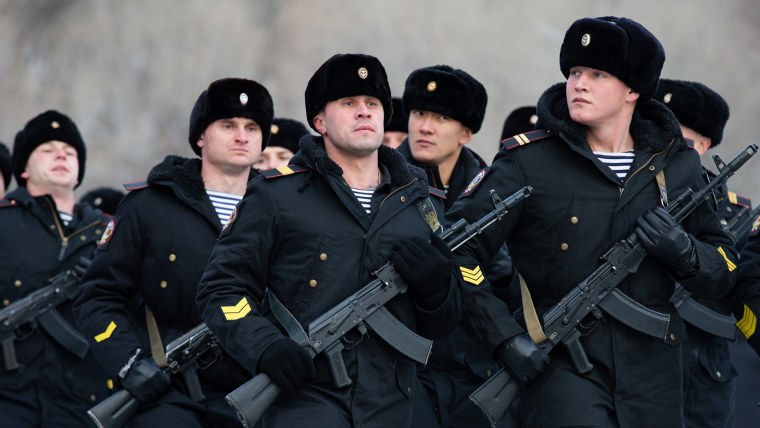 Зимняя форма ВМФ И морской пехоты