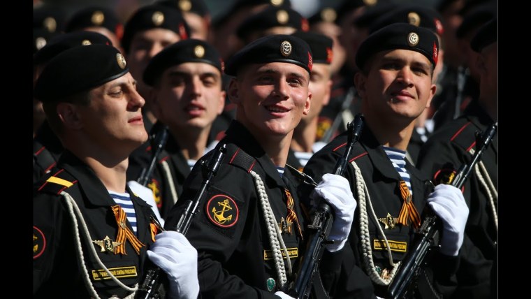 Парад 9 мая Калининград ВМФ