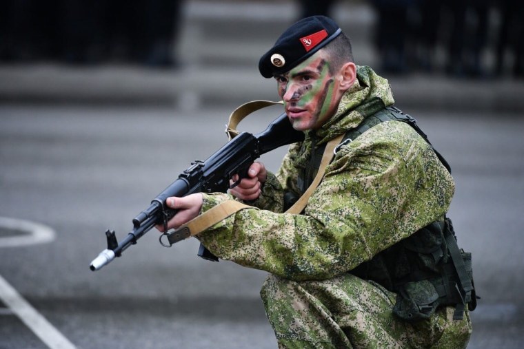 Десант морской пехоты РФ