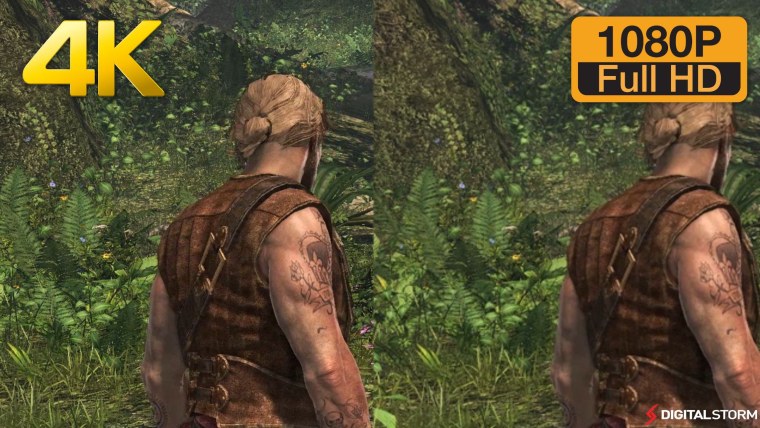 Разрешение 4к и Full HD