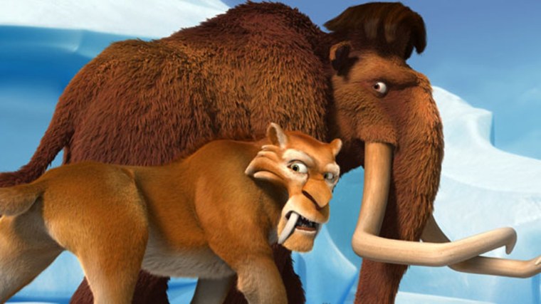 Ледниковый период 2 глобальное потепление Мэнни