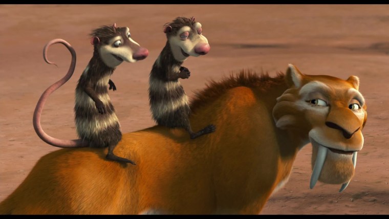 Ледниковый период 2 опоссумы