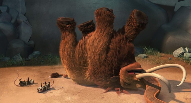 Ледниковый период 2 опоссумы и мамонт