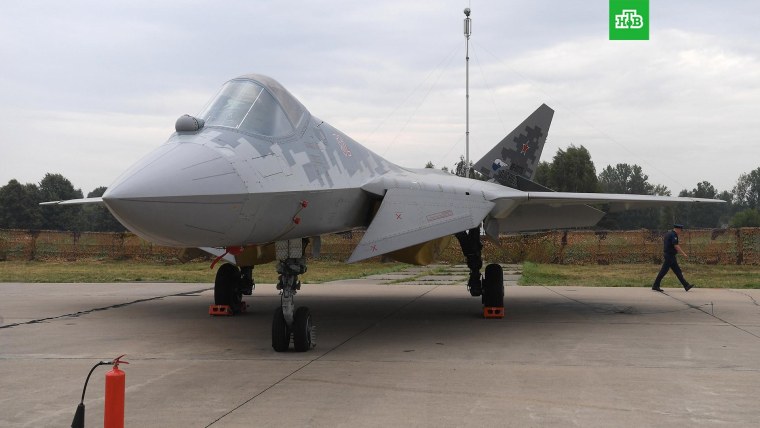 Су-57 реактивный самолёт