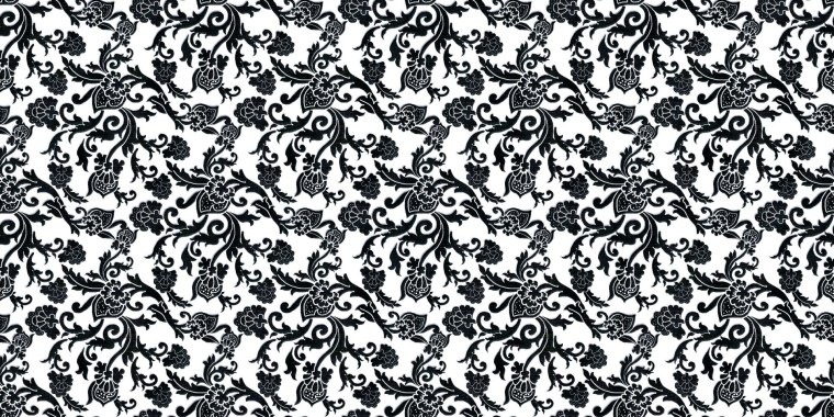 Черно белые узоры