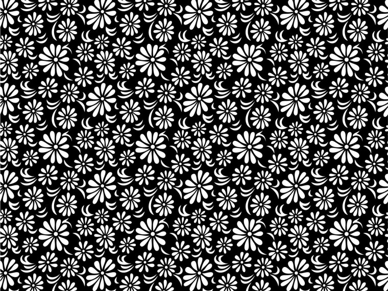 Черно белые узоры