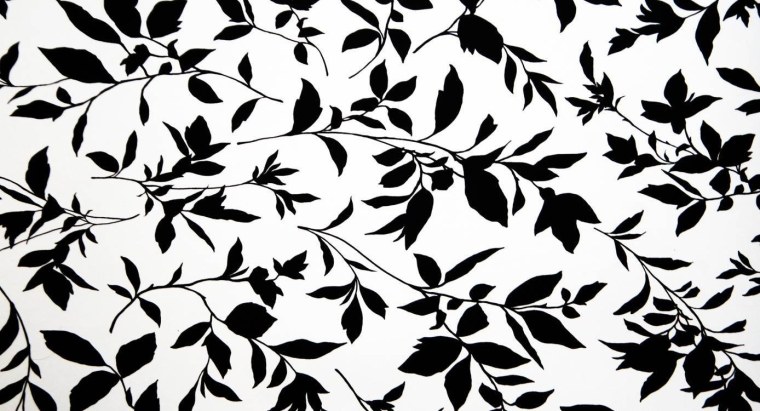 Черно белые узоры