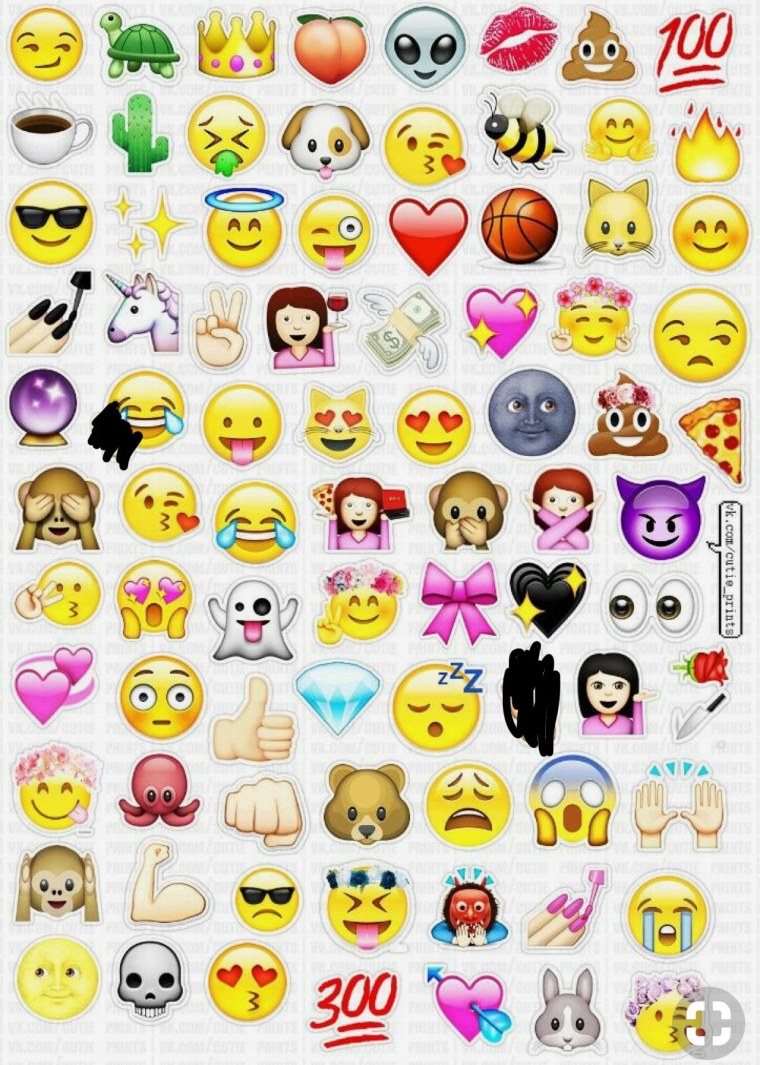 Смешные сочетания смайликов