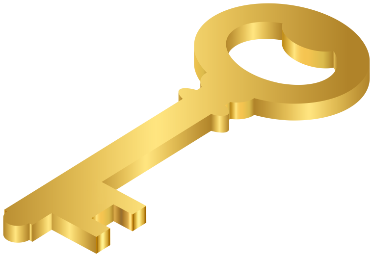 Ключ золото