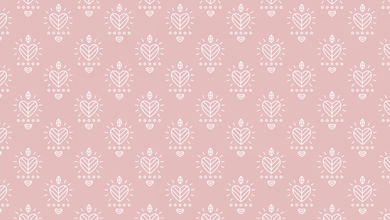Розовый фон с узорами