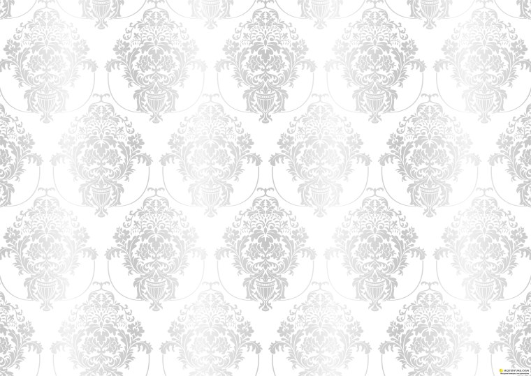 Серый фон с вензелями