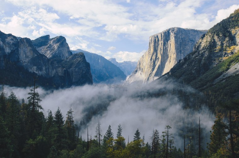 Красивая природа горы