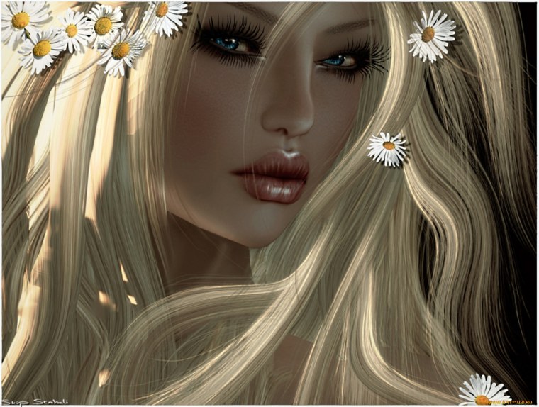 Девушка арт