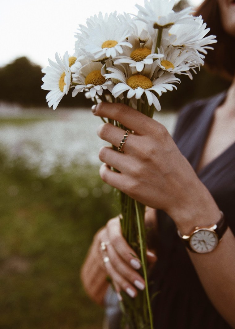 Ромашки в постель девушке