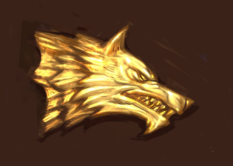 Золотой волк