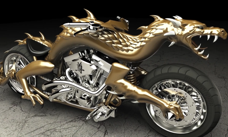 Байкер монстр фэнтези