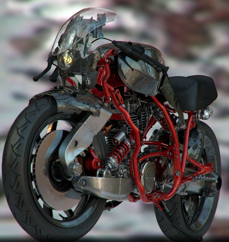 Харлей Дэвидсон Призрачный гонщик