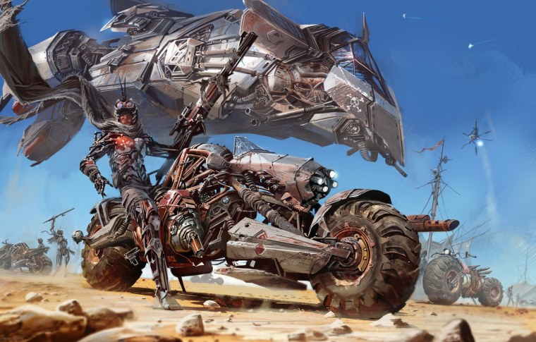 Байк иллюстрация