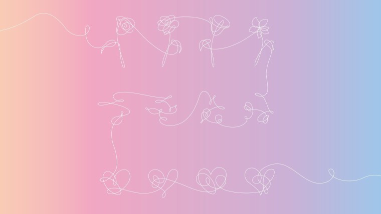 BTS Love yourself фон