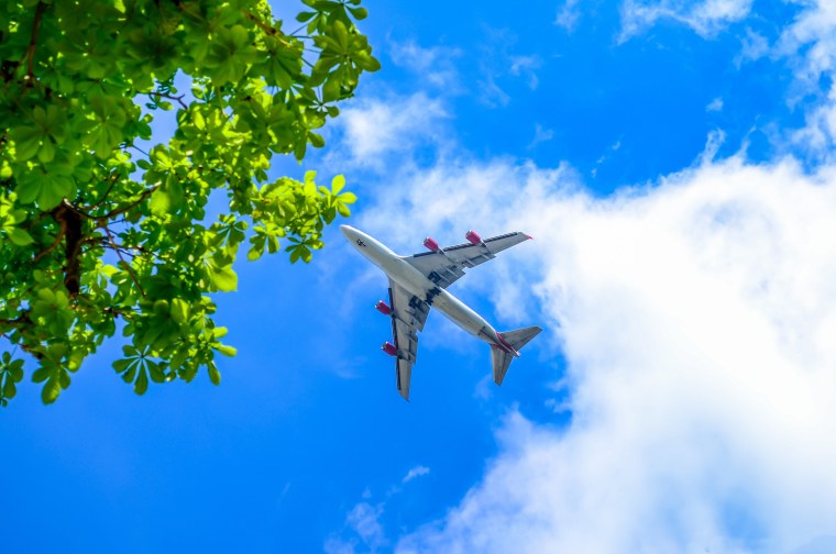 Самолет и природа