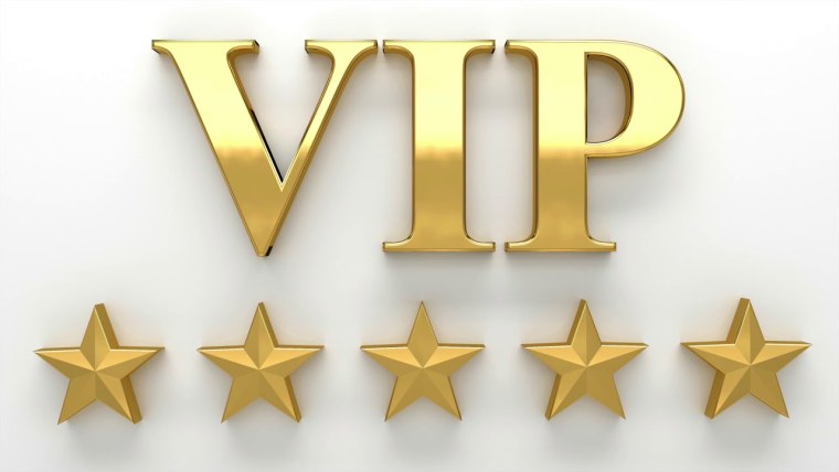 Золотой значок VIP
