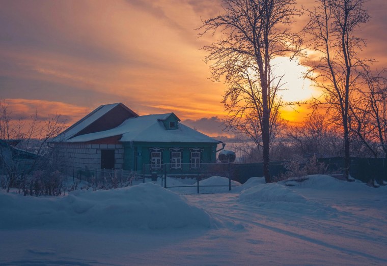 Зимний закат