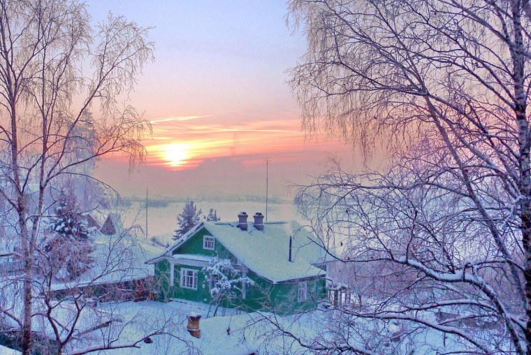 Зимний закат