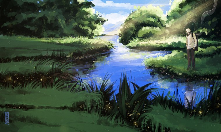 Мастер Муши пейзажи