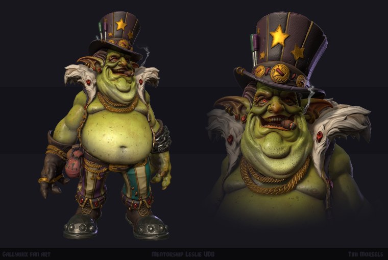 Гоблин варкрафт 3 арт