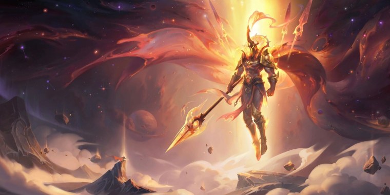 Лев на скале