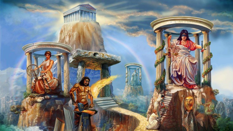 Египет сфинкс пирамиды фэнтези