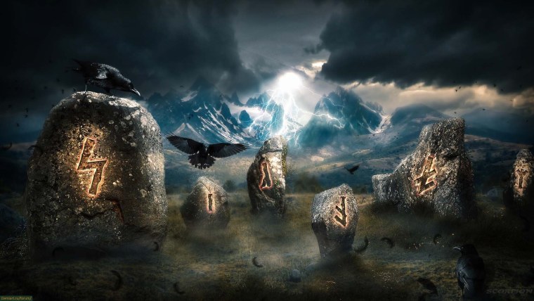 Скандинавские монстры арт