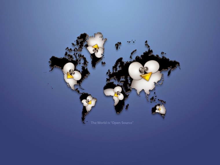 Заставка линукс