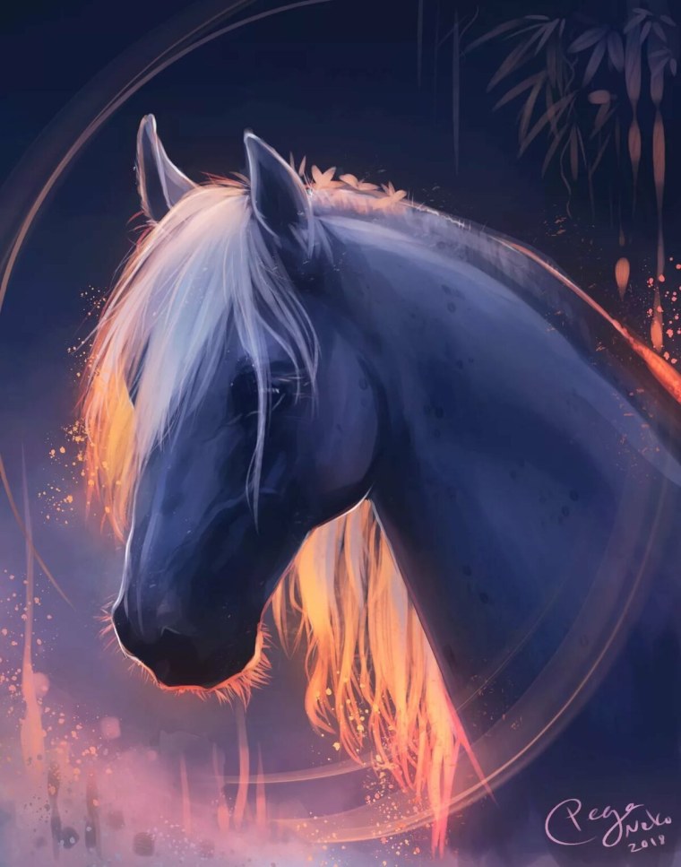 Мистические лошади