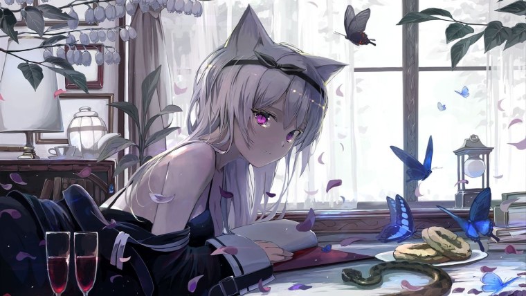 Красивые аниме пейзажи