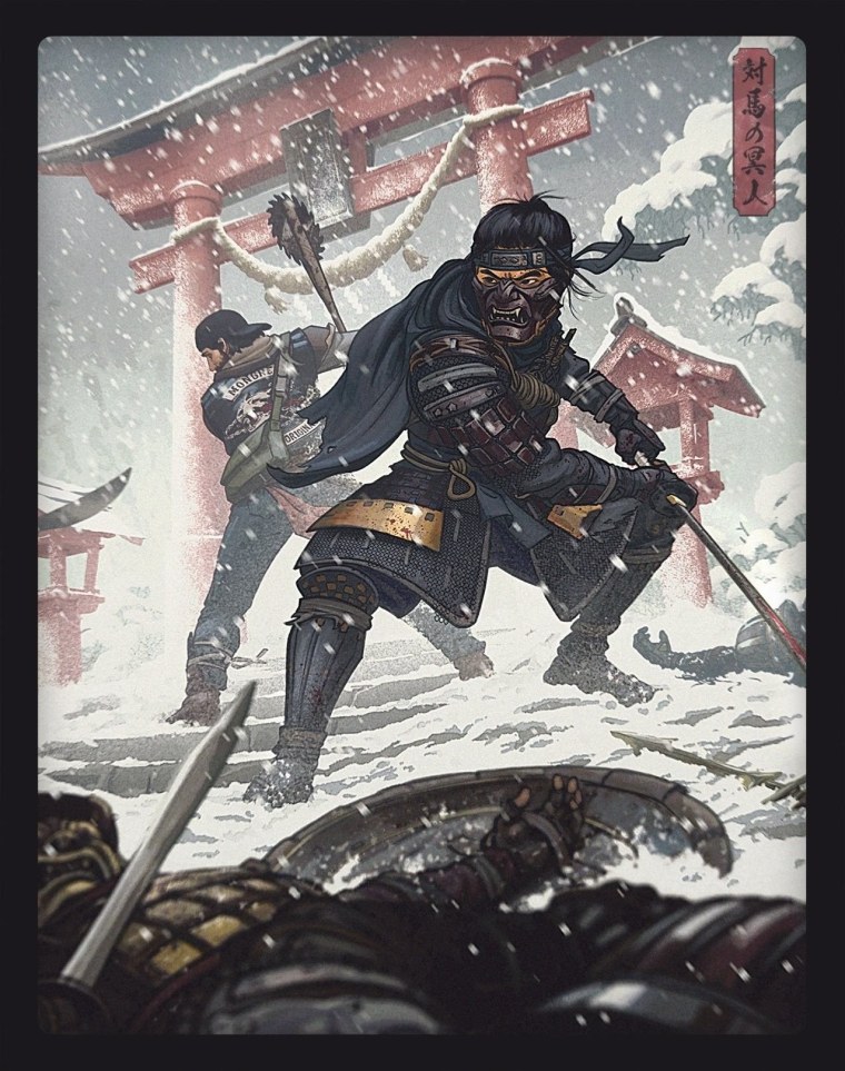 Призрак Цусимы легенды арт