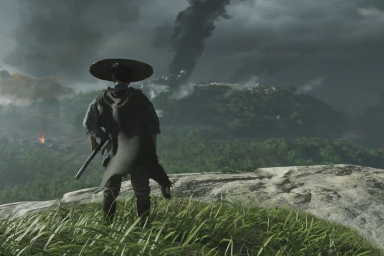 Ghost of Tsushima обложка ps4