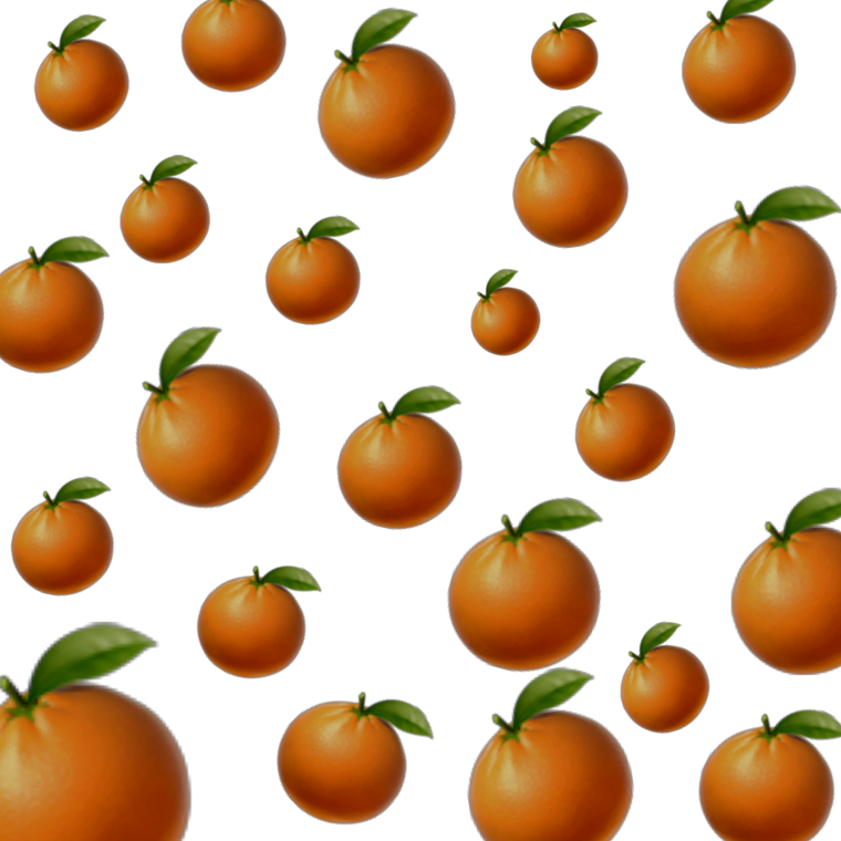 Апельсинка с рожицей