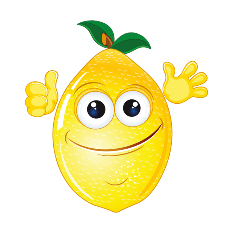 Апельсин смайлик