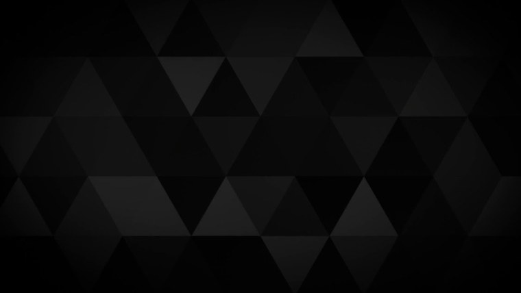 Треугольник на черном фоне