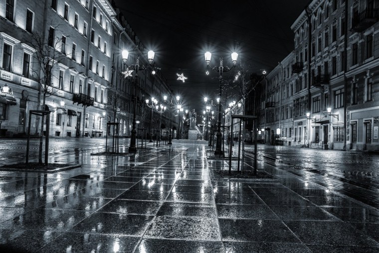 Дождь в лесу